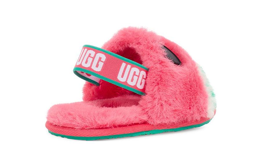 (TD) UGG Fluff Yeah 'Watermelon Stuffie' 1136516T-WTR