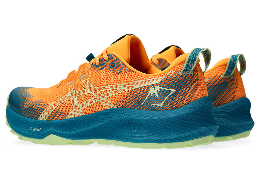 ASICS Gel-Trabuco 12 Sneakers 'Stadium Orange Cool Matcha' 1011B799-800