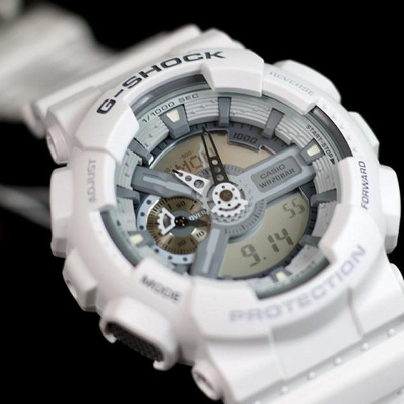 CASIO G-Shock Analog-Digital 'White' GA-110C-7AJF