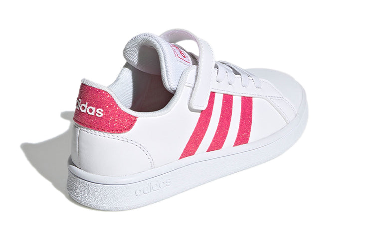 (PS) adidas neo Grand Court 'White Pink' EG3811