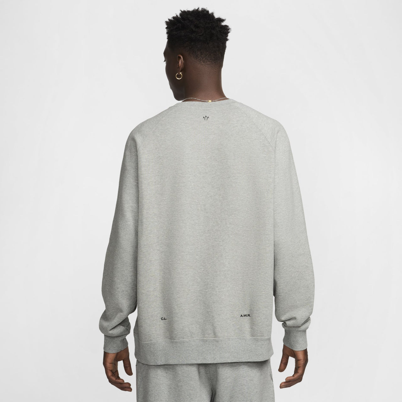 Nike x NOCTA Fleece CS Crewneck Sweatshirt 'Grey' FN8160-063