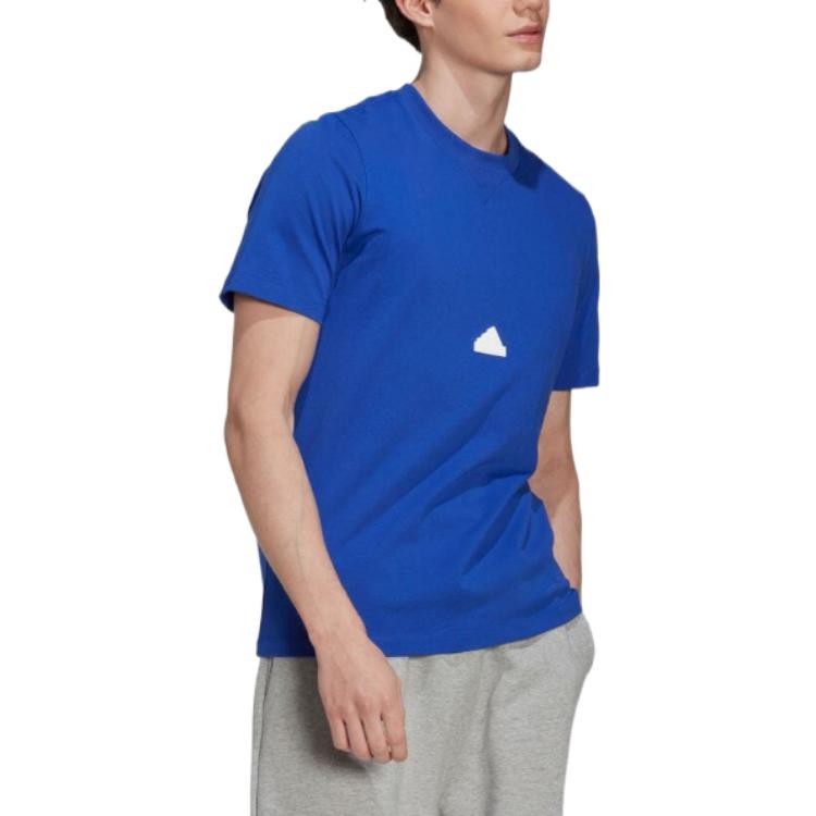 adidas Classic Tee 'Semi Lucid Blue' HN1964