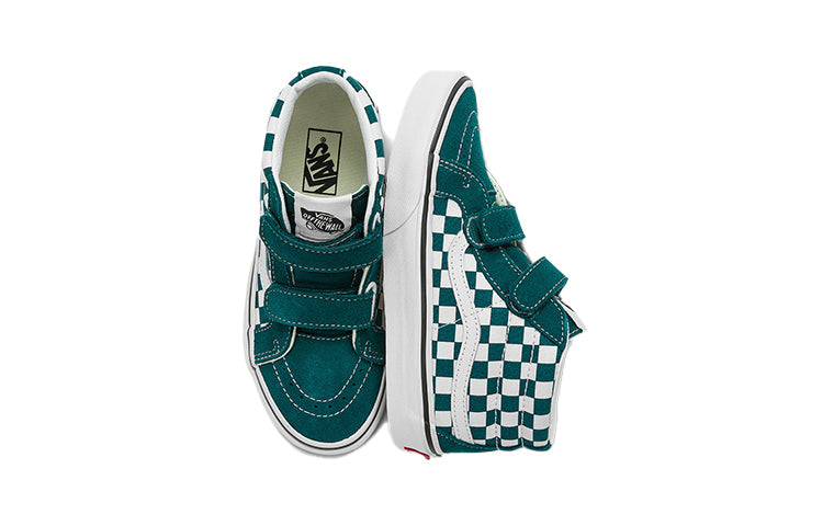 (PS) Vans SK8-Mid 'Green White Grid' VN0A38HH60Q
