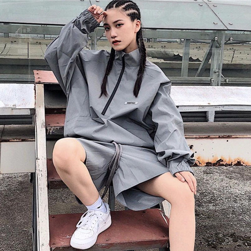 Fear of God Essentials SS20 Jacket Duck Silver FOG-SS20-301