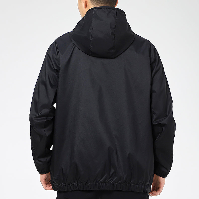 adidas Men's Sport Windbreaker Jacket Black GQ0622