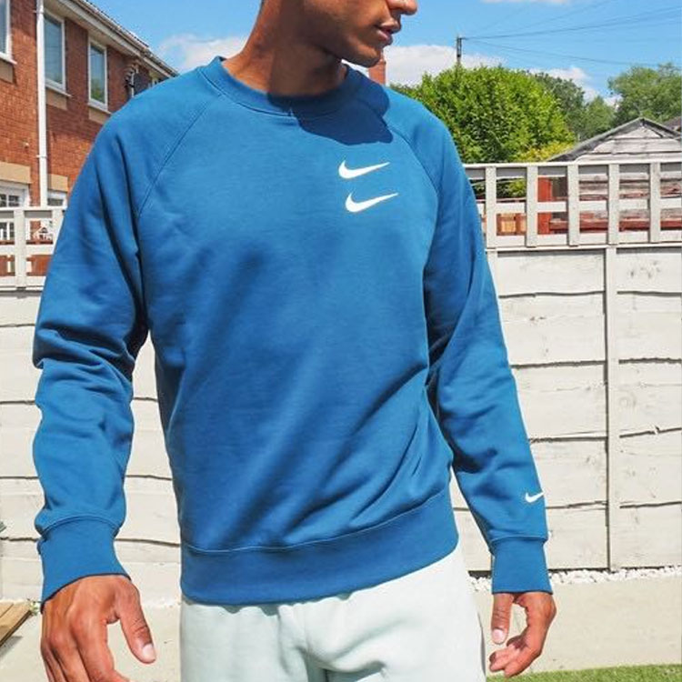 Nike Sportswear Swoosh Tee Blue Cj4872-455 CJ4872-455