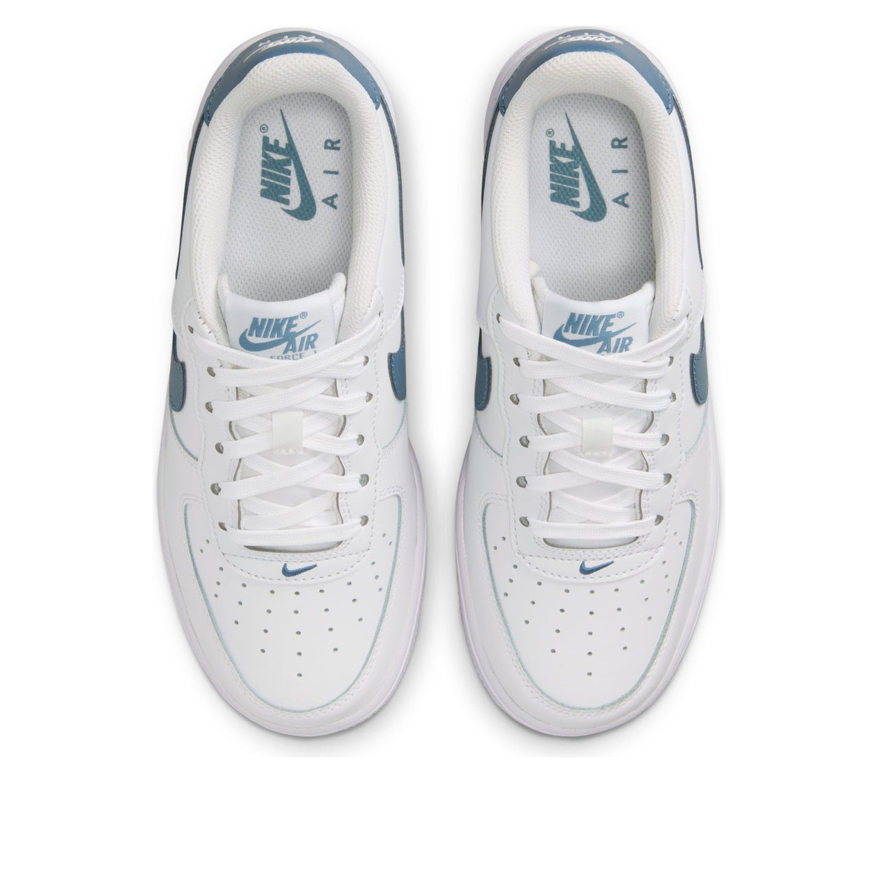(GS) Nike Air Force 1 'White Thunderstorm' FV5948-121