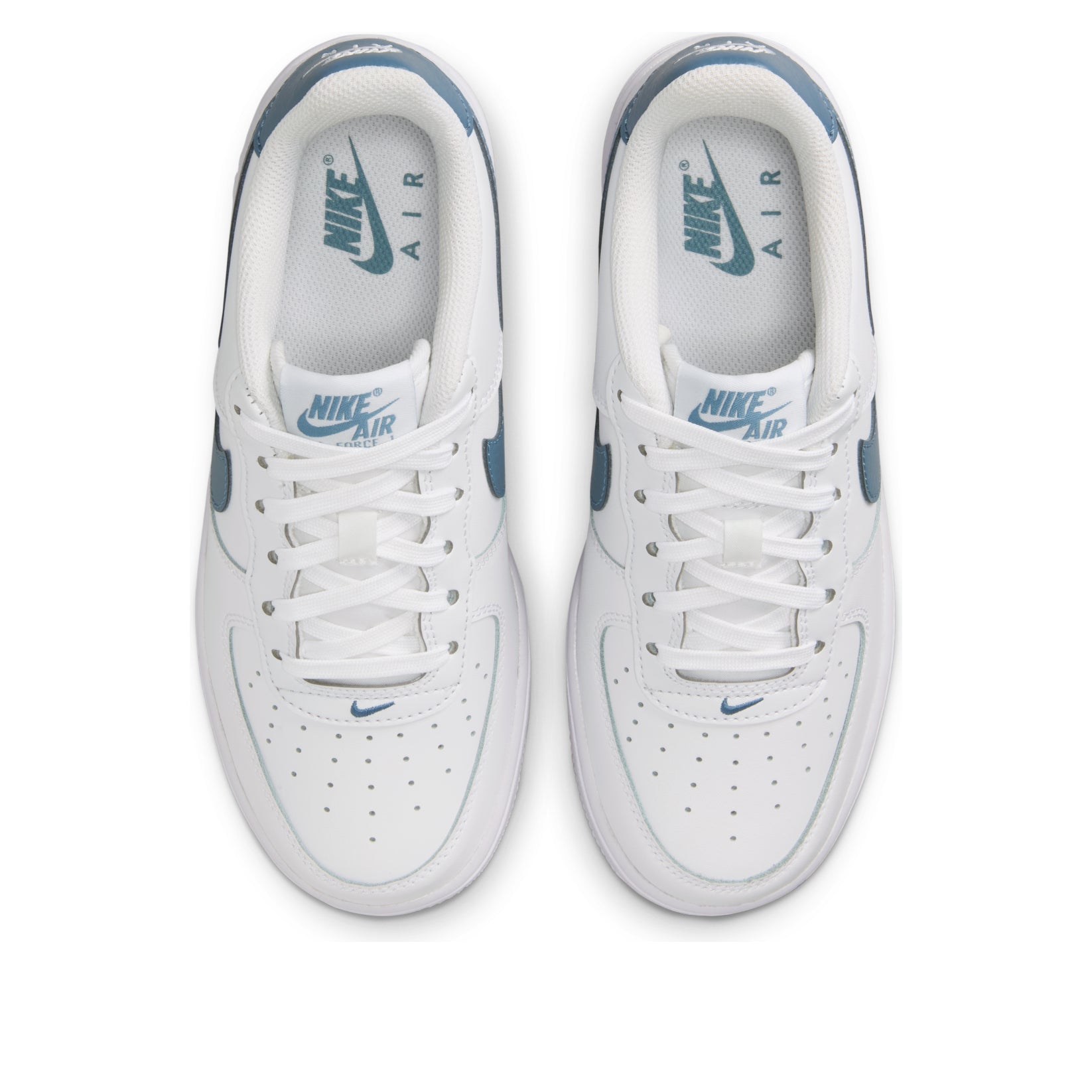 (GS) Nike Air Force 1 'White Thunderstorm' FV5948-121