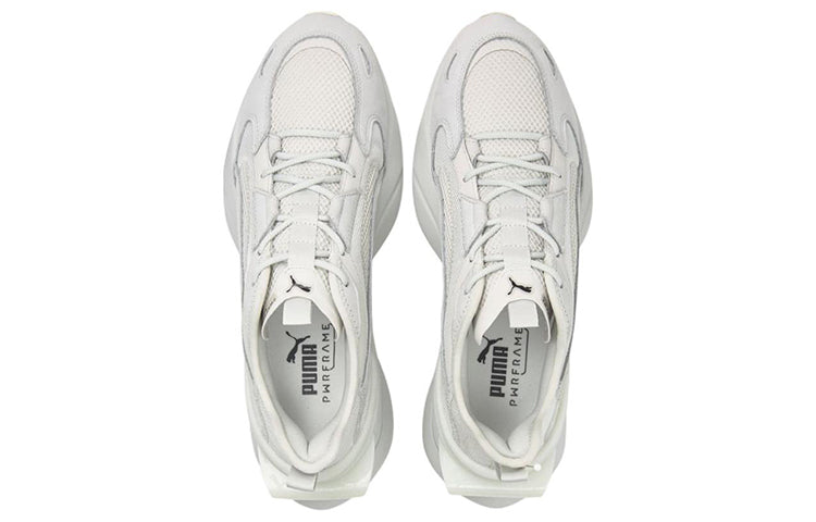 PUMA Pwrframe Op-1 Lth Athleisure Casual Sports Shoe Unisex Gray 384032-01