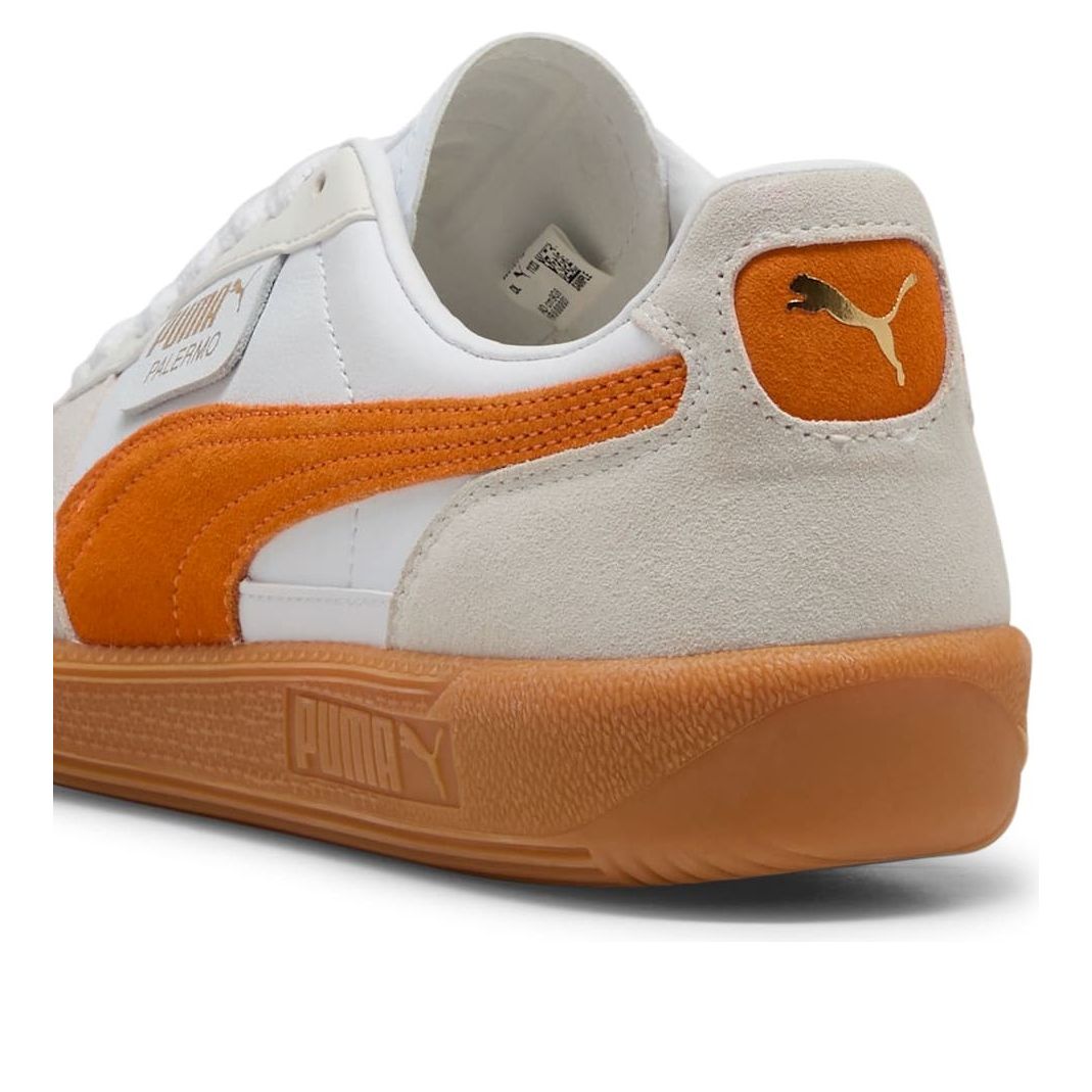 PUMA Palermo Leather 'PUMA White Orange Glo' 396464-16