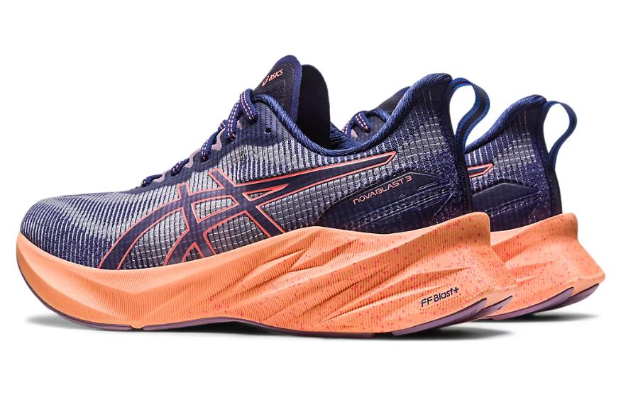 (WMNS) ASICS Novablast 3 LE 'Indigo Blue Papaya' 1012B410-400