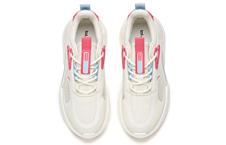 (WMNS) ANTA Life Series Sneakers 'White Red' 122038859-1