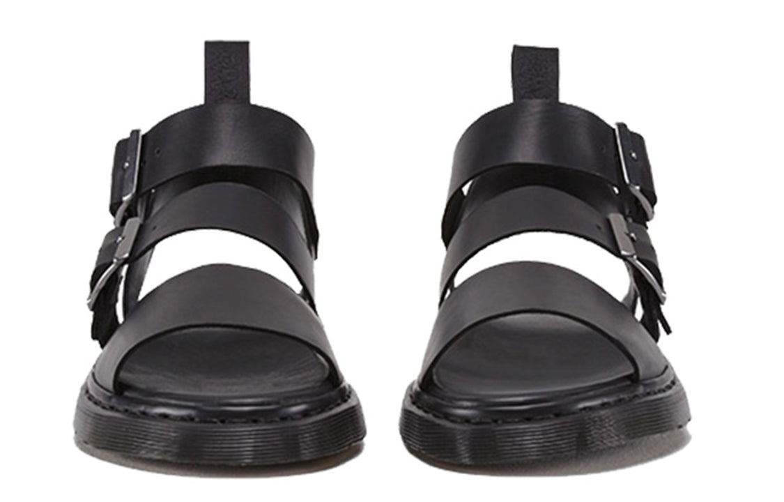 Dr. Martens Gryphon Brando Leather Gladiator Sandals 'Black' 15695001