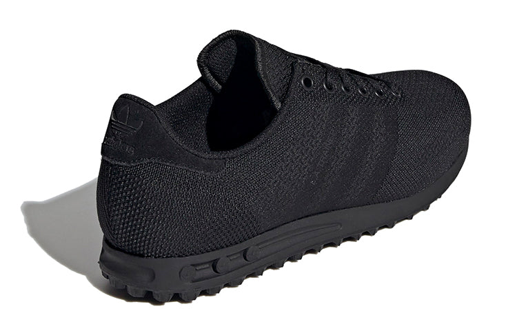 (GS) adidas originals LA Trainer WV J Shoes Black DB0939