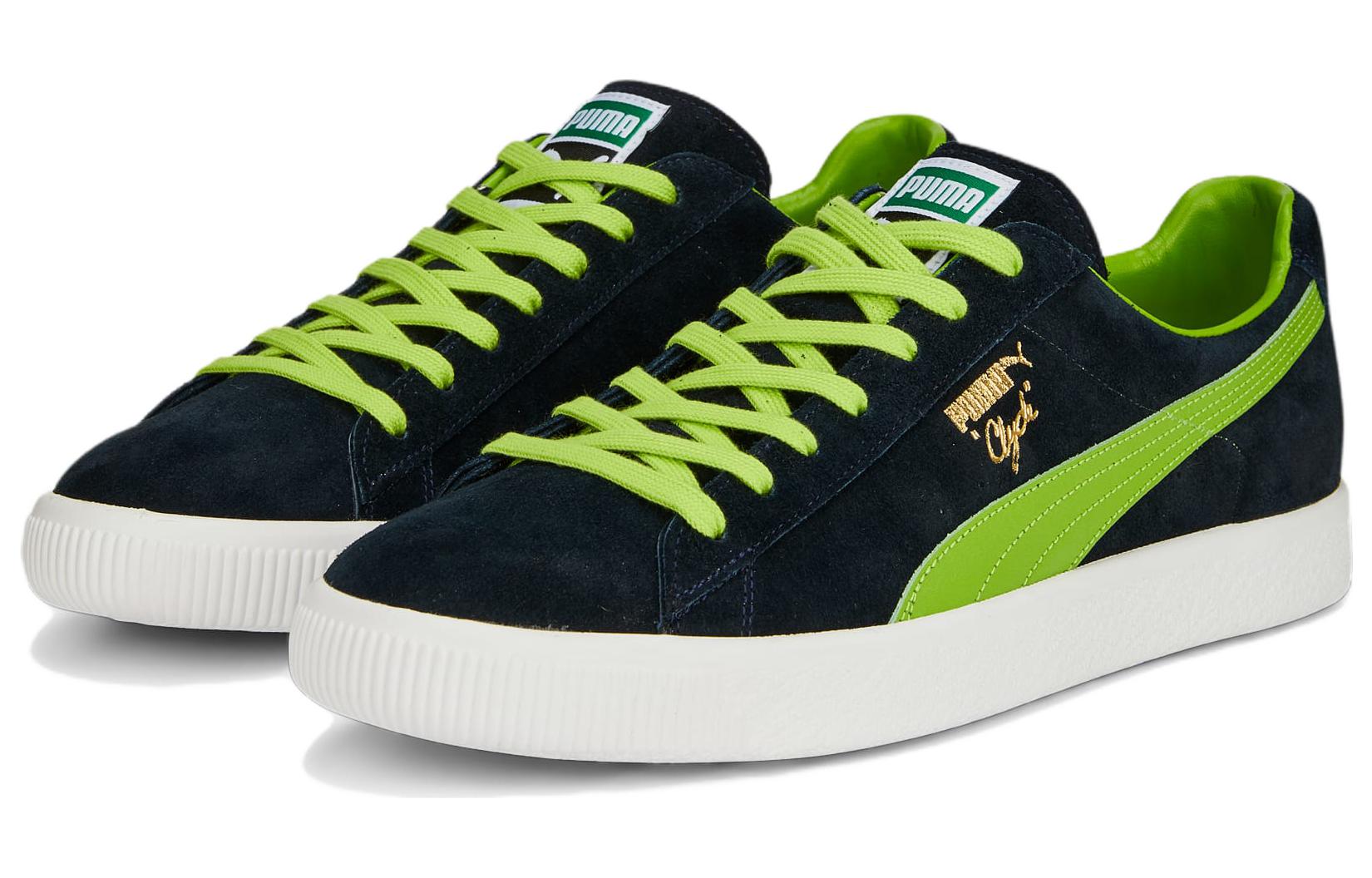 PUMA Clyde Made in Japan 'Clydezilla - Navy Lime Smash' 390085-02