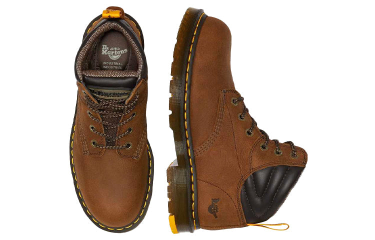 Dr.Martens Hynine Safety Toe Work Boots 'Brown' 21725203