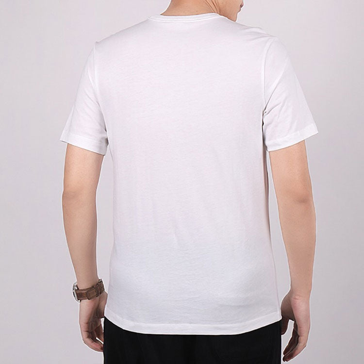 Men's Nike Printing Short Sleeve White T-Shirt CU7639-100