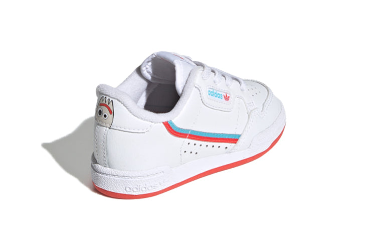 (TD) adidas Continental 80 El I 'White Red' EG7310