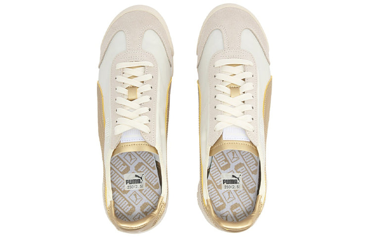 PUMA Roma OG Nylon 'Metallic - Whisper White Team Gold' 390635-02