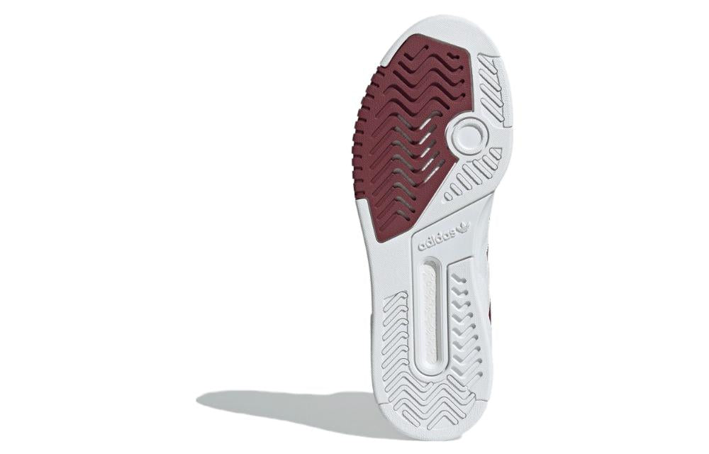 adidas Drop Step XL 'White Burgundy' IF4322