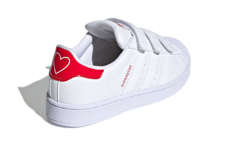 (PS) adidas originals Superstar Cf C 'White Red' FX7170