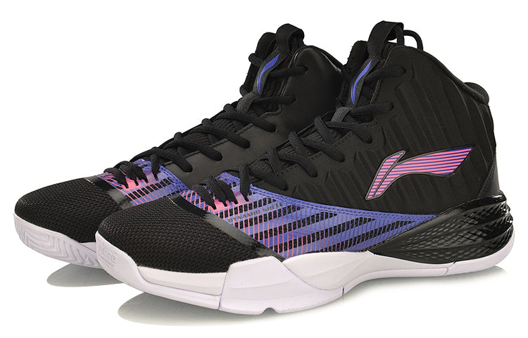 Li-Ning Storm 3 High 'Black Purple' ABPP003-3