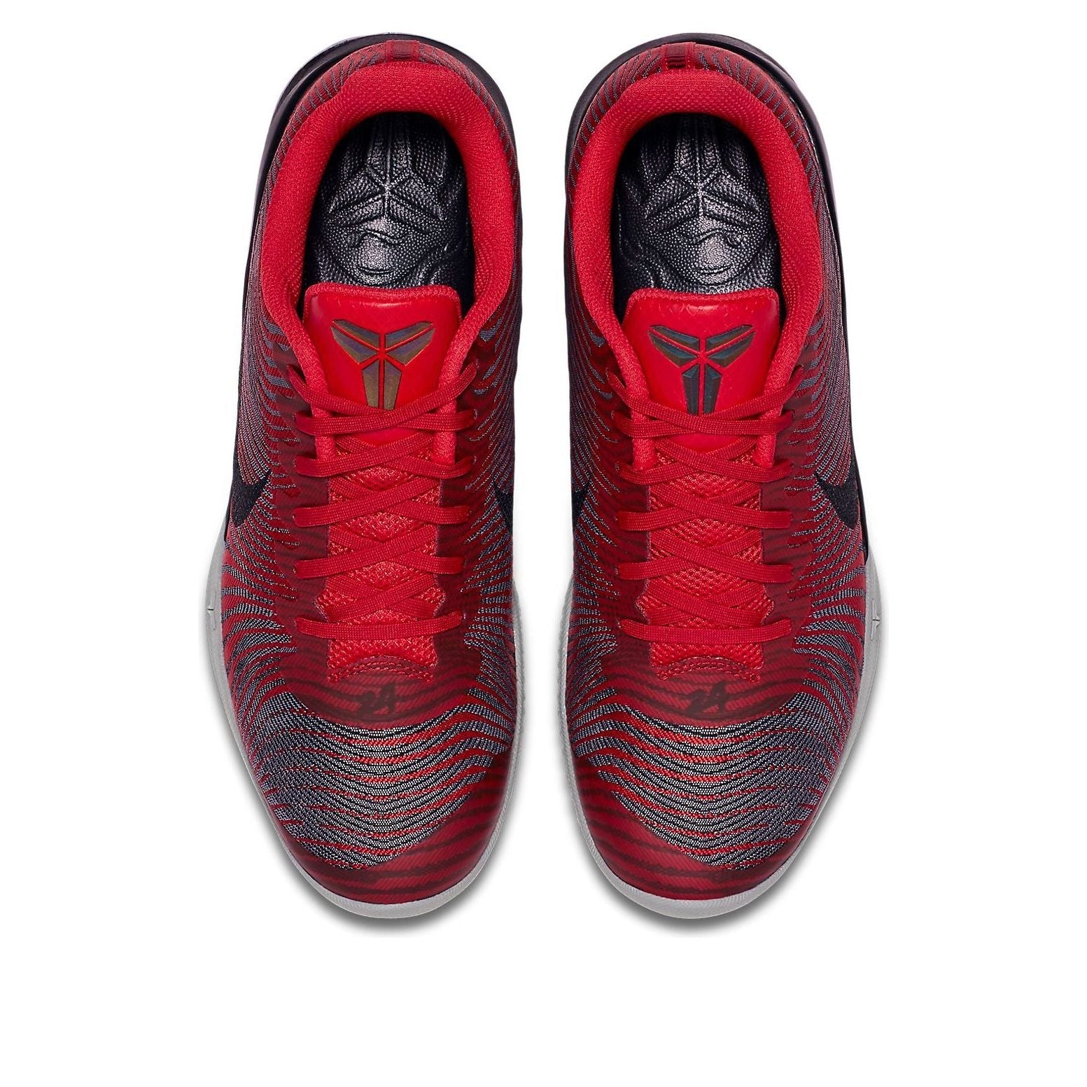 Nike KB Mentality 2 'Red Grey' 818952-600