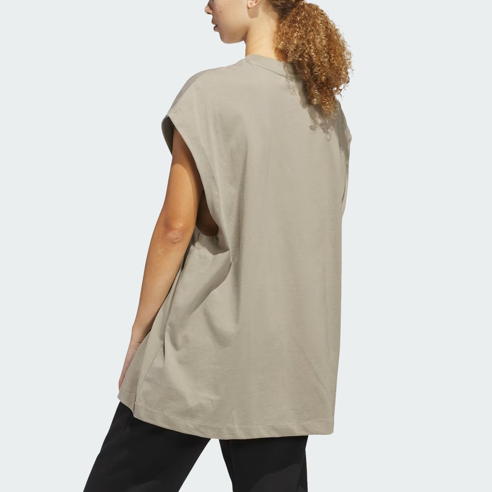 adidas Sleeveless Vest Asia Sizing 'Putty Beige' JD6135