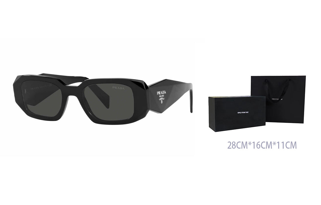 PRADA PR 17 WSF Sunglasses Asian fit "Black' 0PR-17WSF-1AB5S0