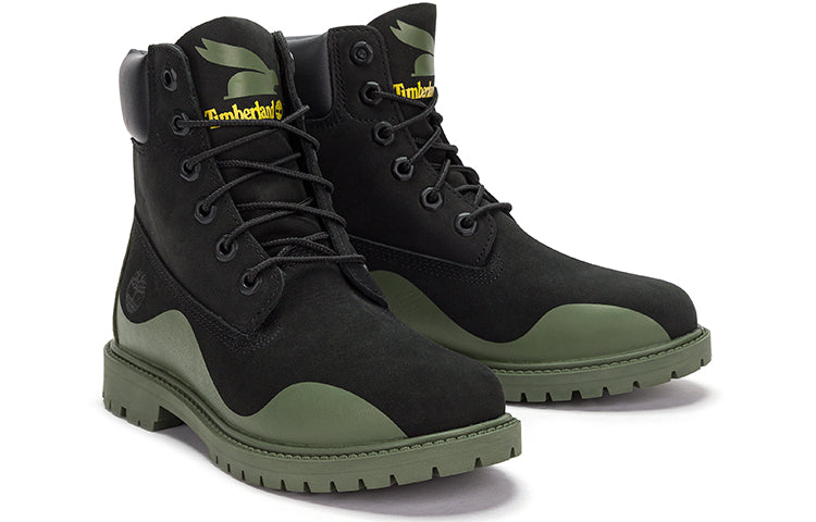 (WMNS) Timberland Heritage LNY 6 Inch Boots 'Black' A5NB9W