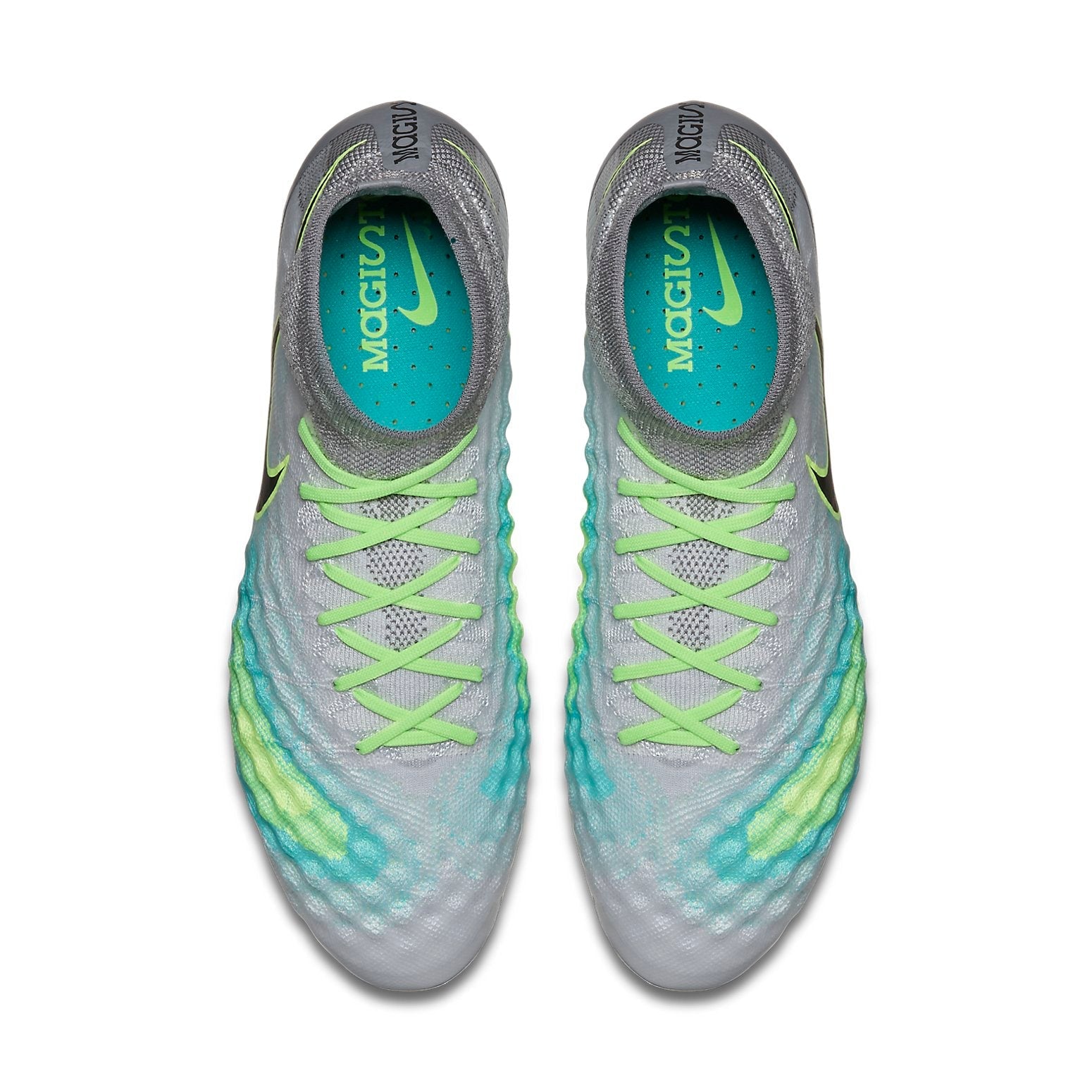Nike Magista Obra 2 FG 'Pure Platinum Ghost Green Hyper Turquoise' 844595-003