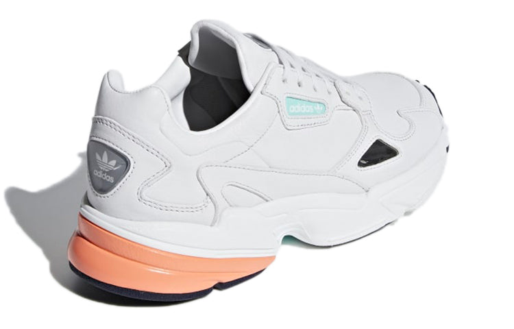 (WMNS) adidas Falcon 'White Orange' B37845