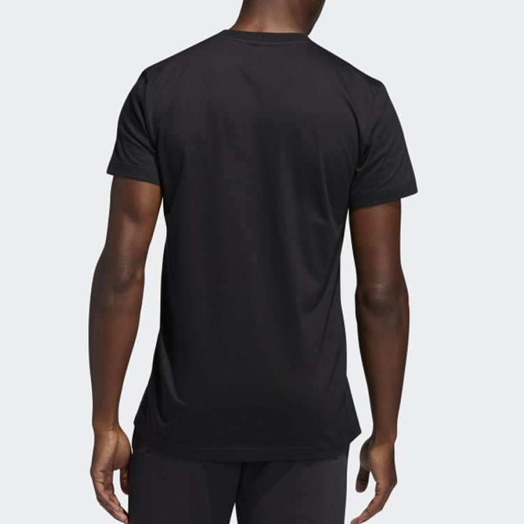 adidas ROSE GU TEE Basketball Sports Short Sleeve Black FM4773