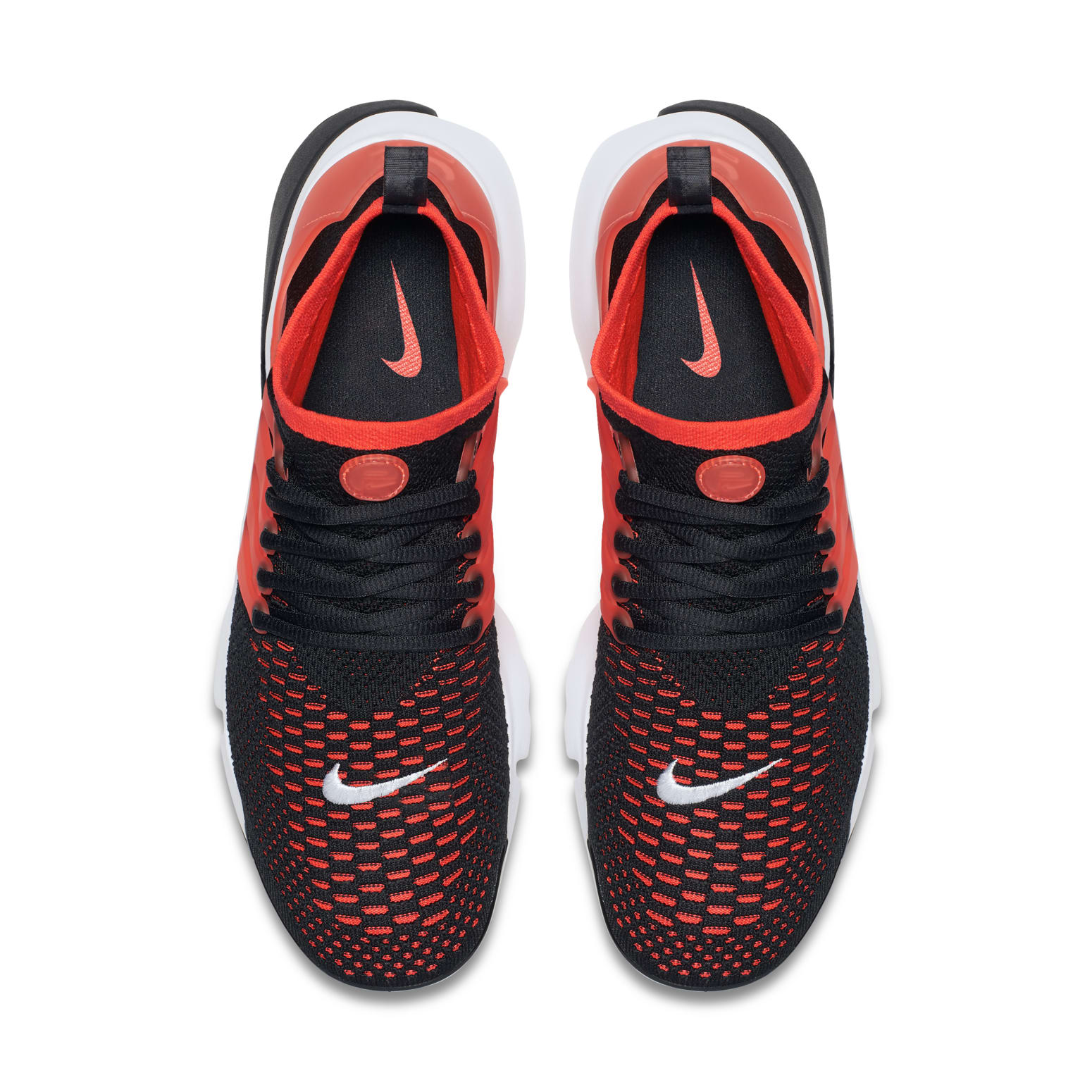Nike Air Presto Ultra Flyknit 'Black Bright Crimson' 835570-006