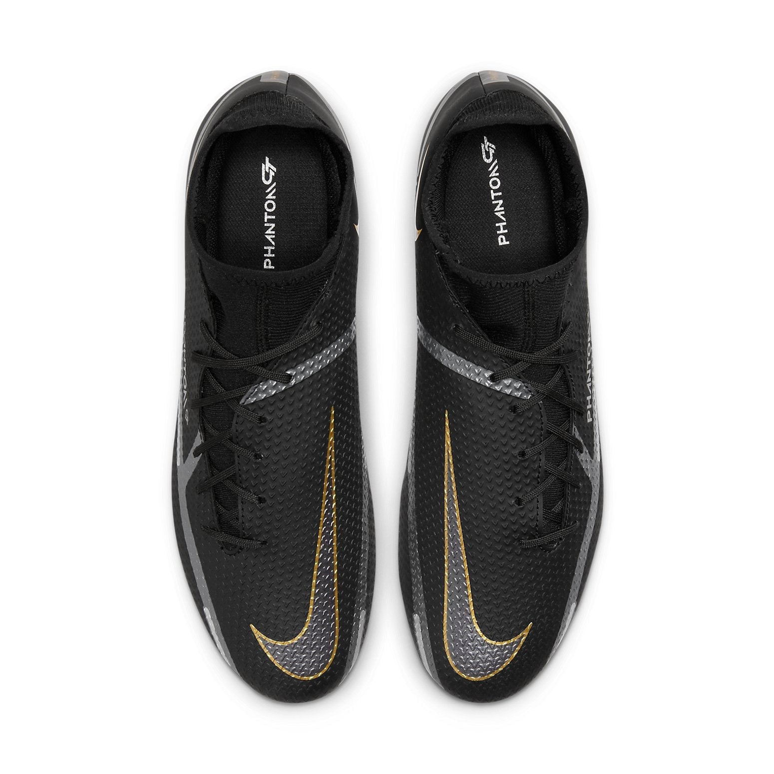 Nike Phantom GT2 Academy DF MG 'Black Metallic Gold' DC0797-007