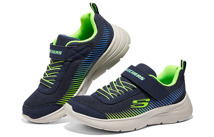 (GS) Skechers Go Run Fast Shoes 'Navy Green' 415016L-NVLM