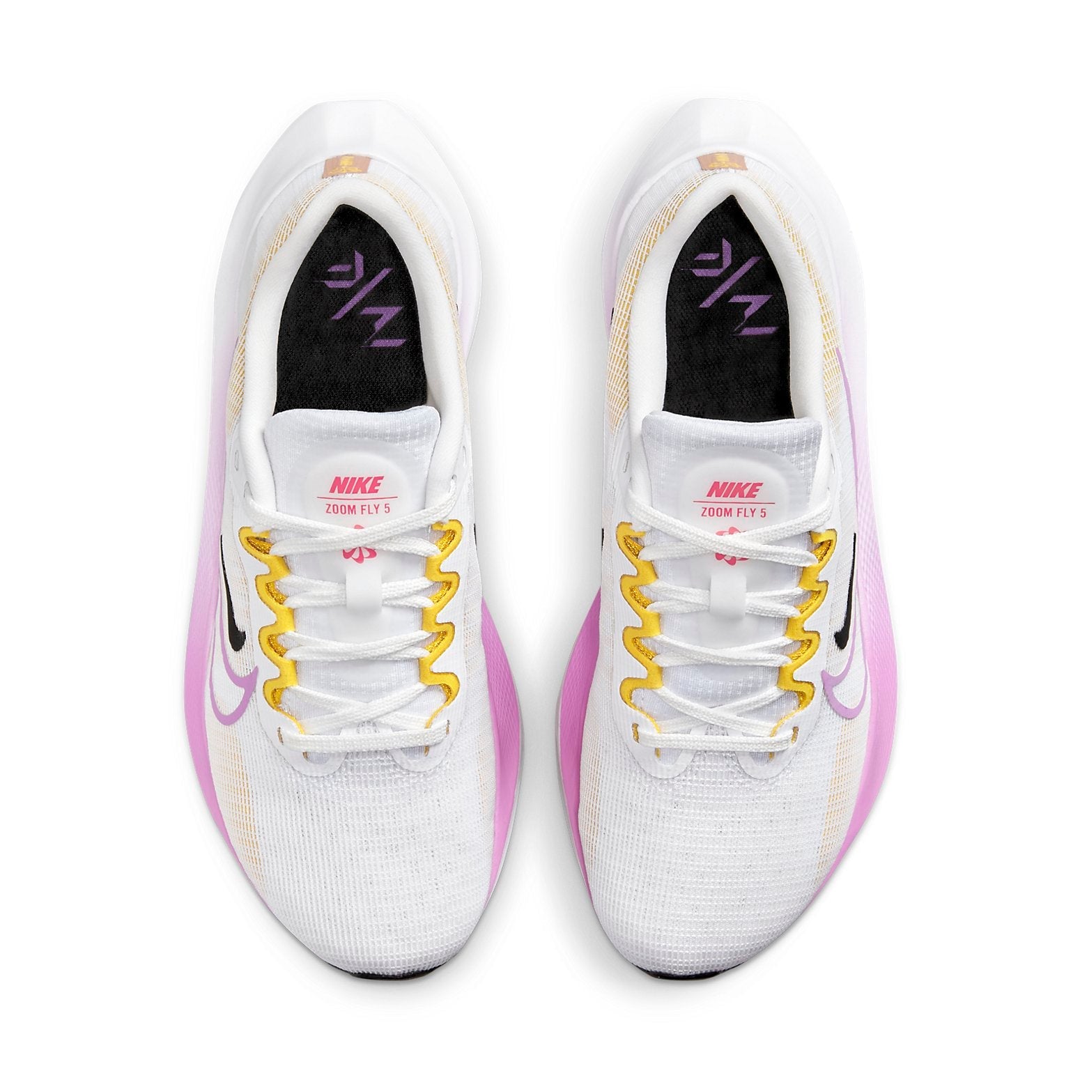 (WMNS) Nike Zoom Fly 5 'White Rush Fuchsia' DM8974-100