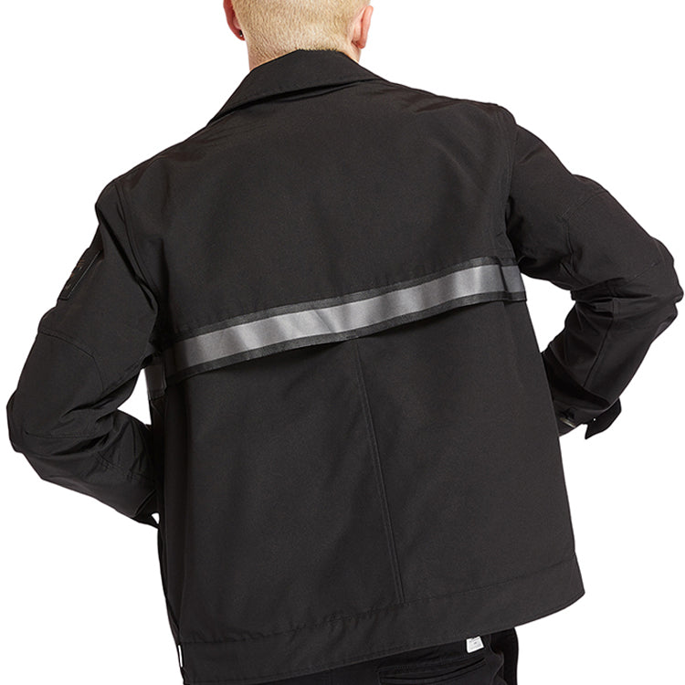 Men's Timberland Reflective Cargo Multiple Pockets Jacket Black A29VP001