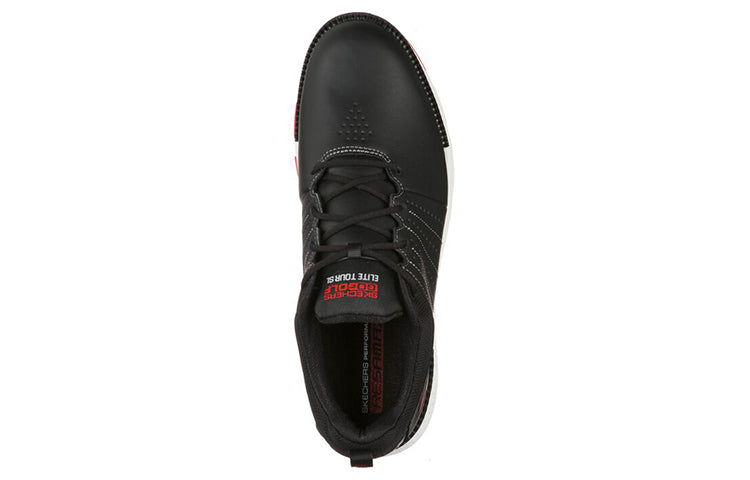 Skechers Go Golf Elite Tour Sl Cozy Shoe Black Red 214004-BKRD