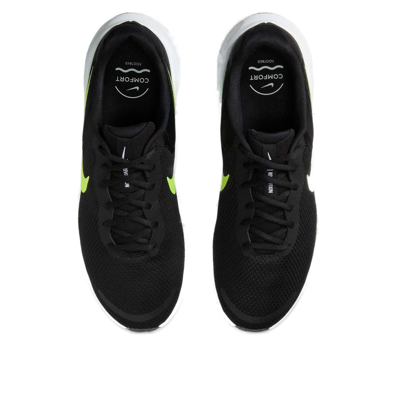 Nike Revolution 7 'Black White Volt' FB2207-010