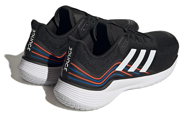 adidas Novaflight 'Black White Red' IF5042