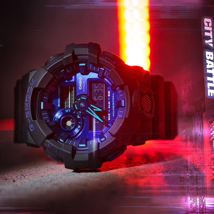 CASIO G-Shock Analog-Digital 'Black' GA-700VB-1APR