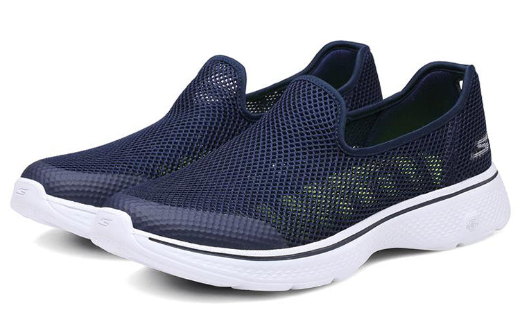 Skechers Go Walk 4 Slip-on Shoes Dark-Blue 54158-NVY
