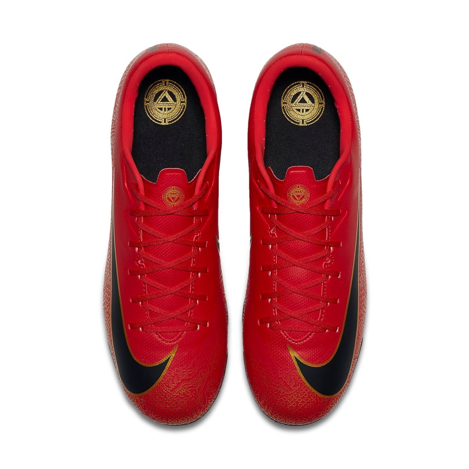 Nike Vapor 12 Academy CR7 AG-R 'Red Gold Black' AQ0336-601
