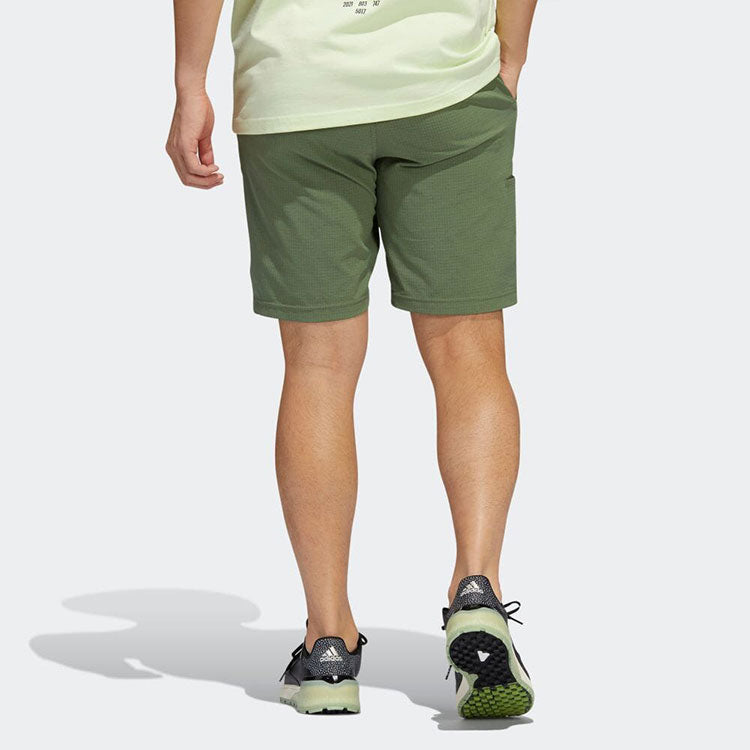 Men's adidas Printing Casual Green Straight Shorts HB6435
