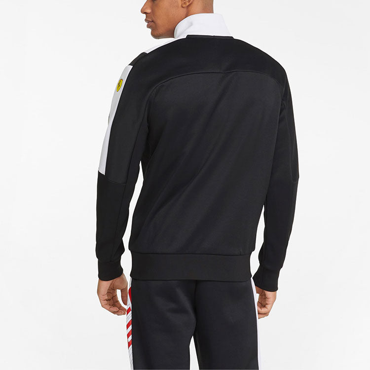 PUMA Ferrari Race T7 Track Jacket 'Black' 533722-01