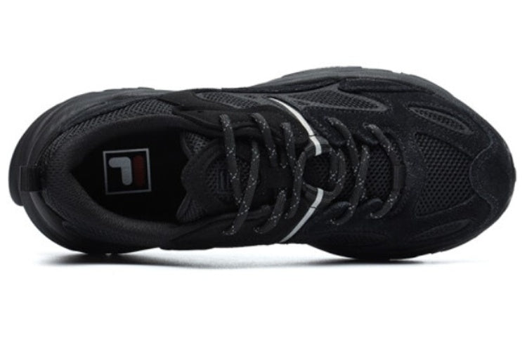 (WMNS) FILA Wear-Resistant Running Shoes Black F12W131116FBK