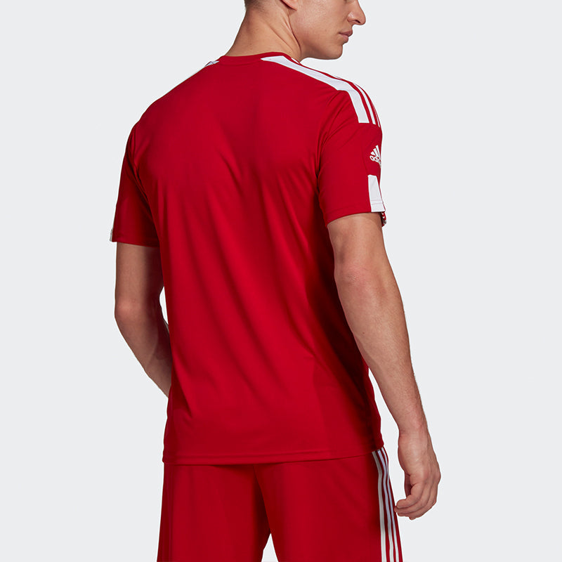 adidas Squad 21 Jsy Ss Soccer/Football Casual Sports Short Sleeve Jersey Red GN5722