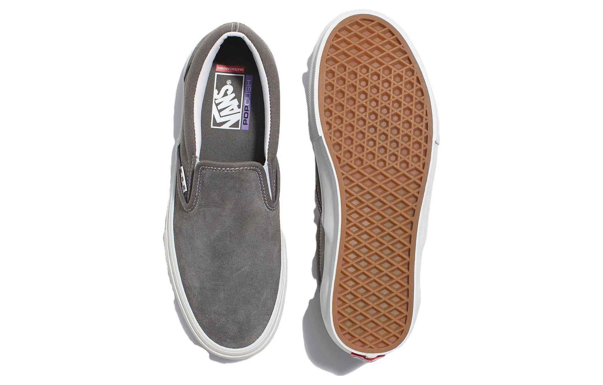 Vans Skate Slip On Pewter True 'White Grey' VN0A5FCA195