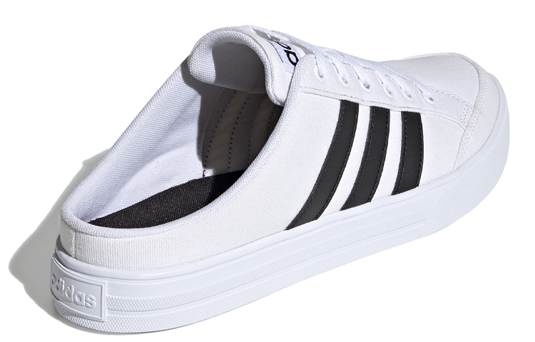 adidas VS Set Mule 'White Black' FX4849